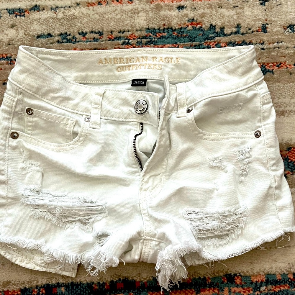 White shorts size 0 from American eagle